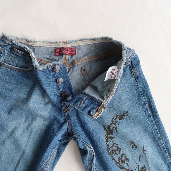 Hot Kiss Capri Jeans Size 13 - Picture 6 of 8
